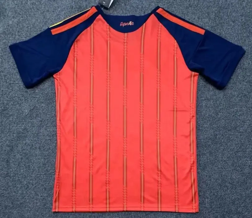 TWO STARS 2026 World cup Spain Home top thai fan version
