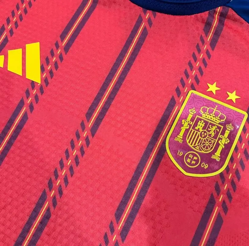 TWO STARS FIFA 2026 World cup champion Spain Home top Player version