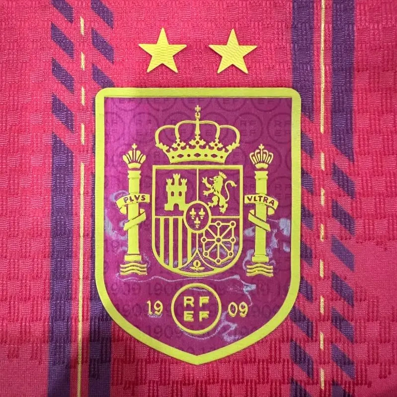 TWO STARS 2026 World cup Spain Home top Player version