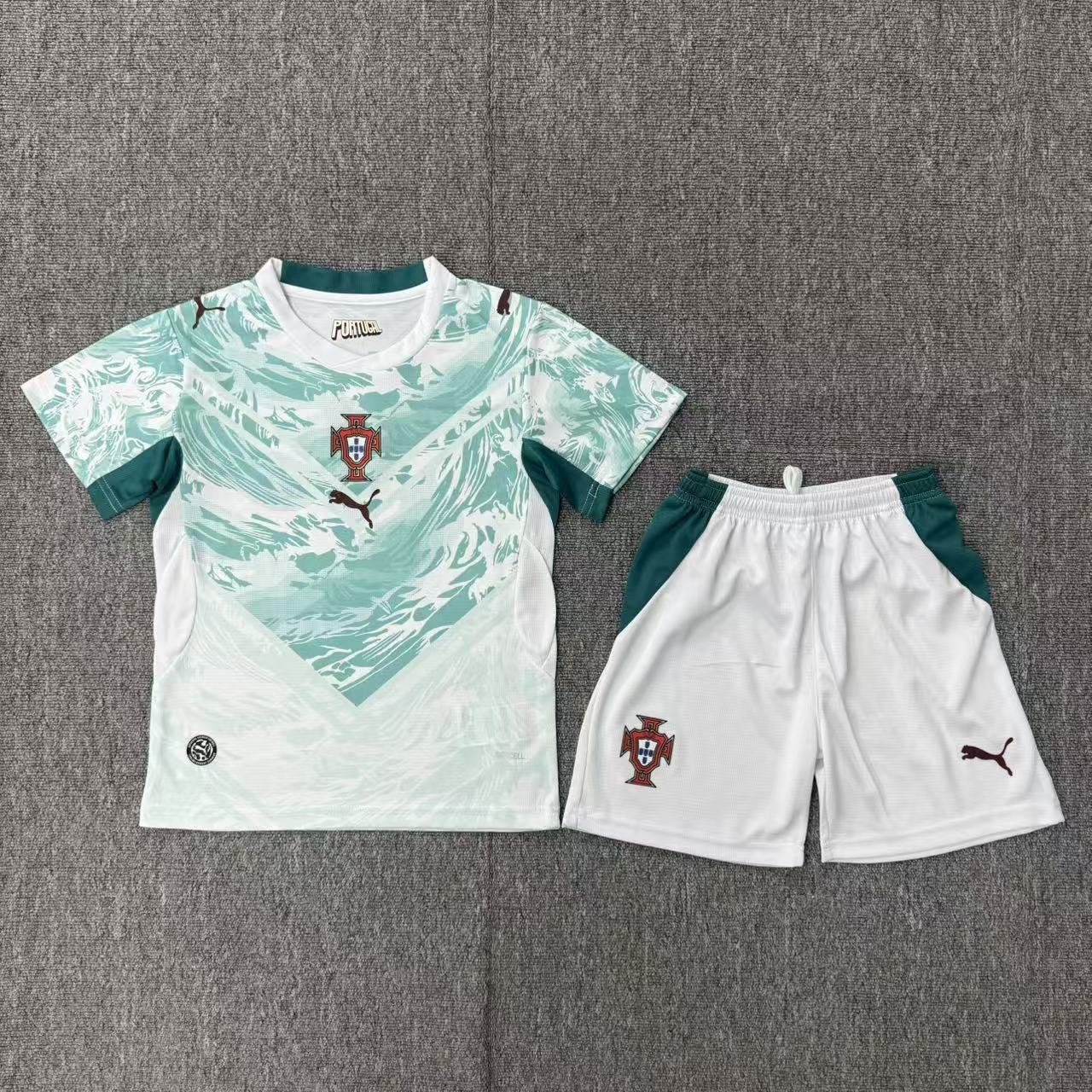 2026 World cup Portugal away kids kits sets