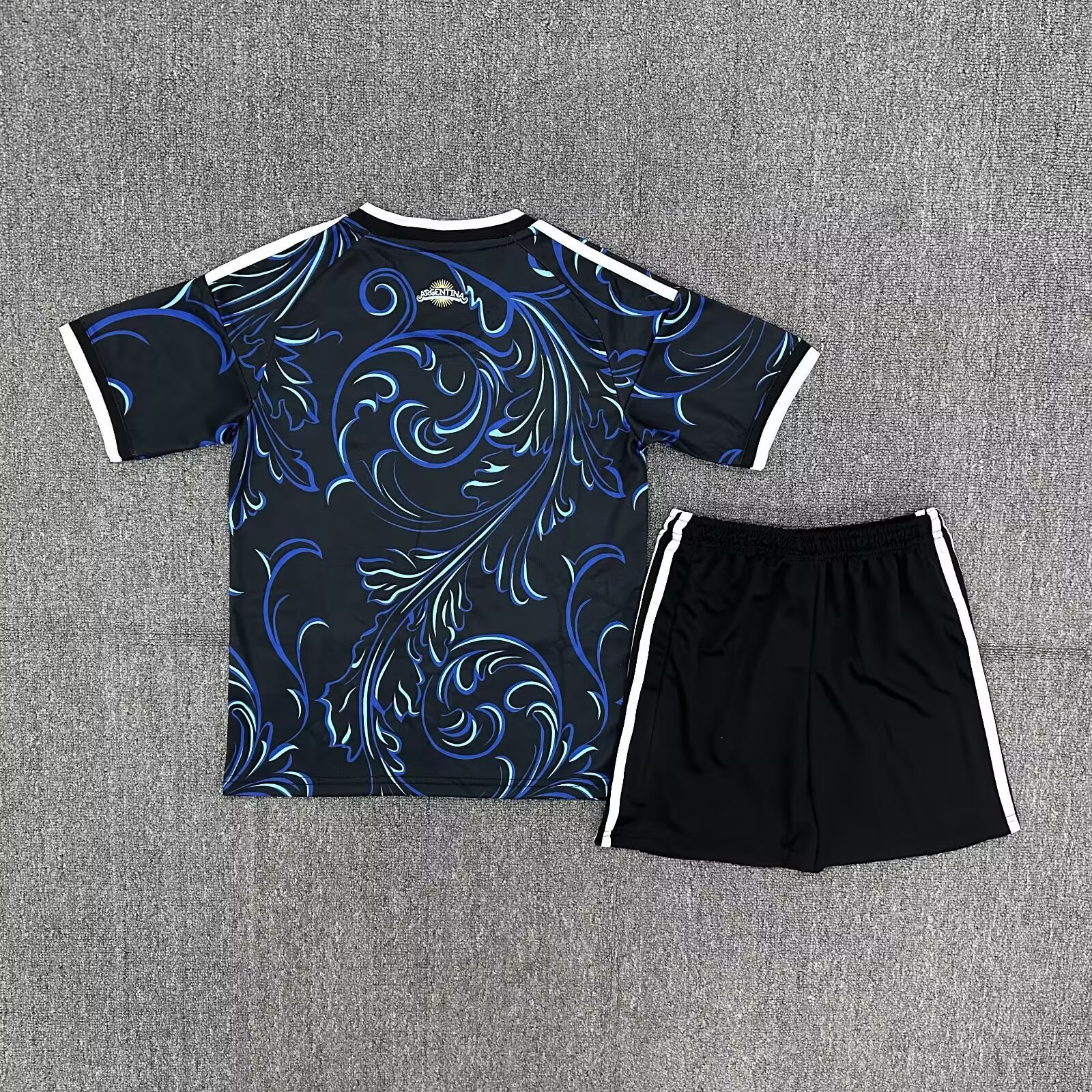 2026 World cup Argentina away kids kits sets