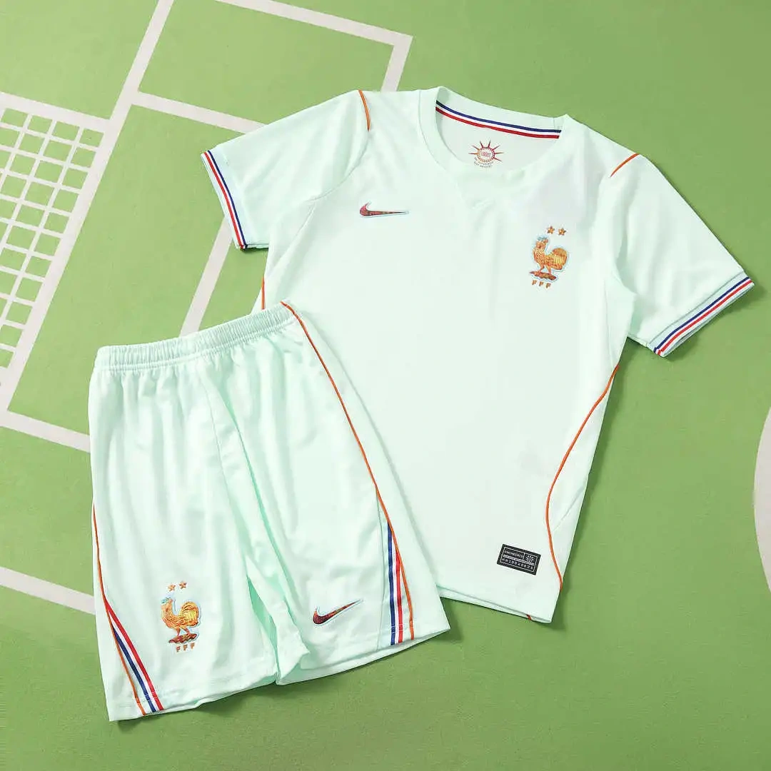 2026 World cup France away soccer Jersey kids kits sets