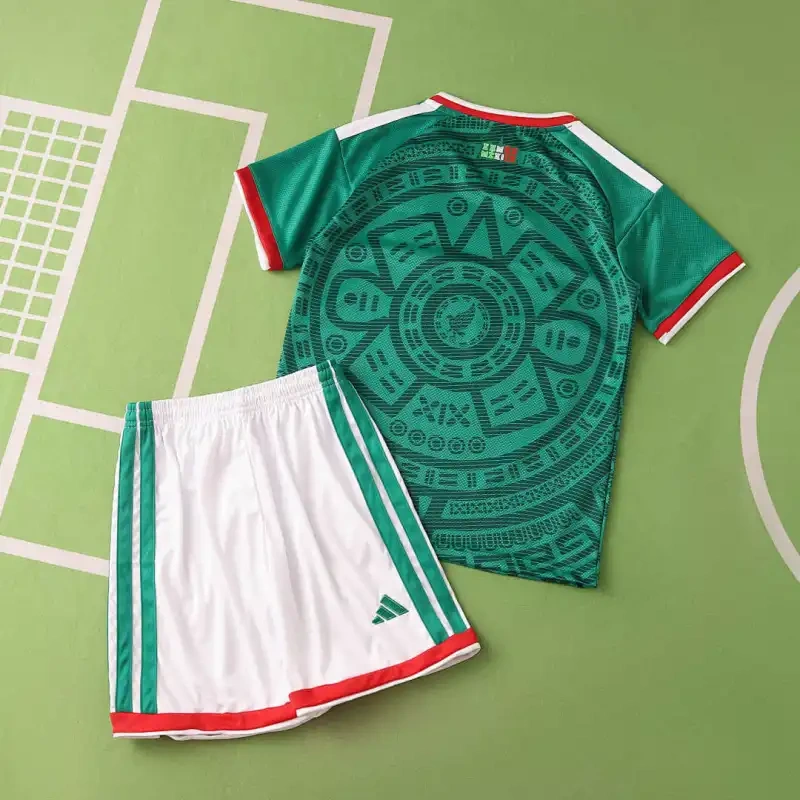 2026 World cup Mexico home kids kits sets