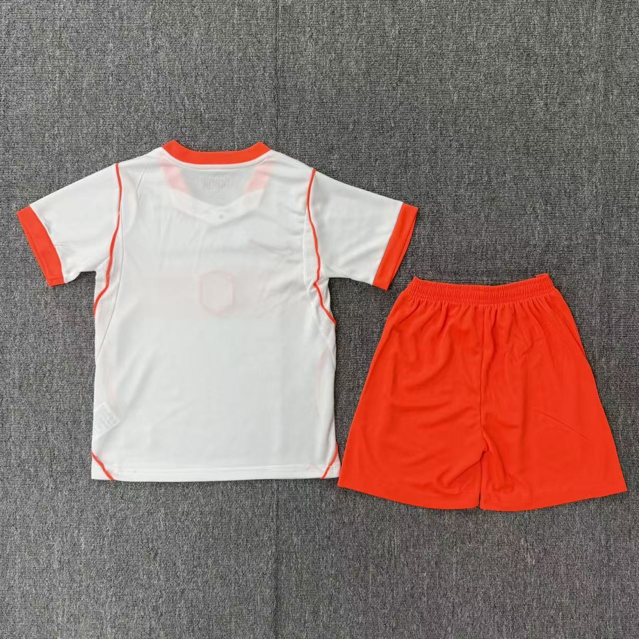 2026 World cup Netherlands away kids kits sets