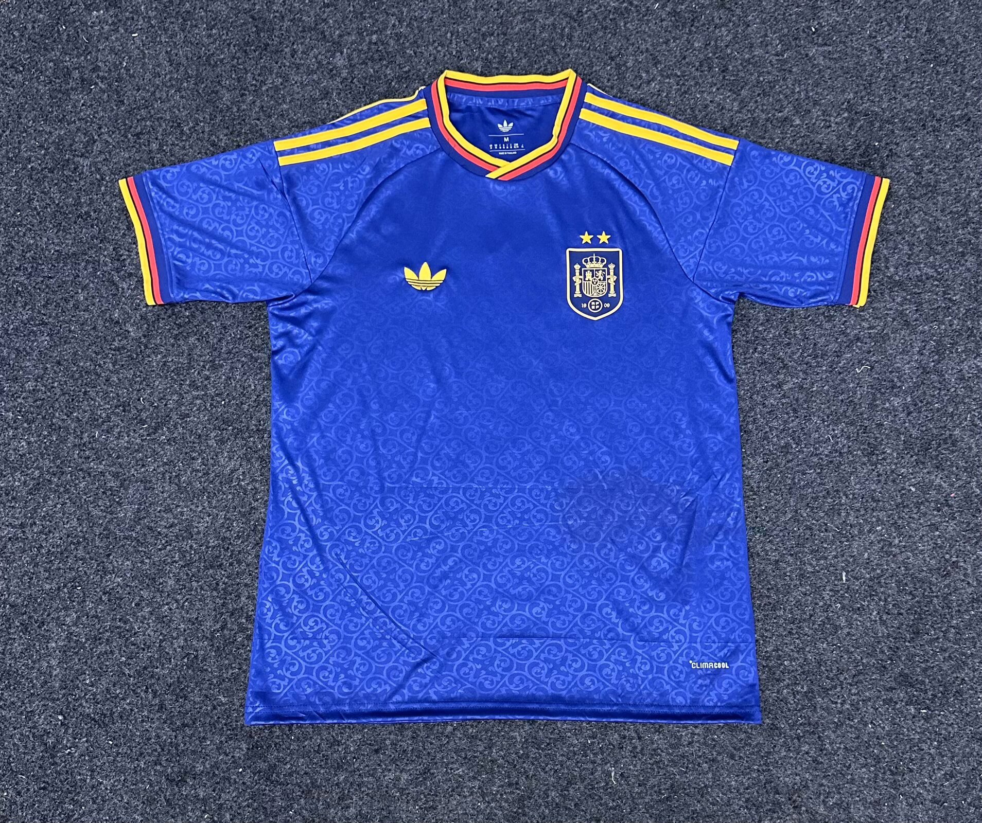 TWO STARS 2026 World cup Spain Royal blue fan version