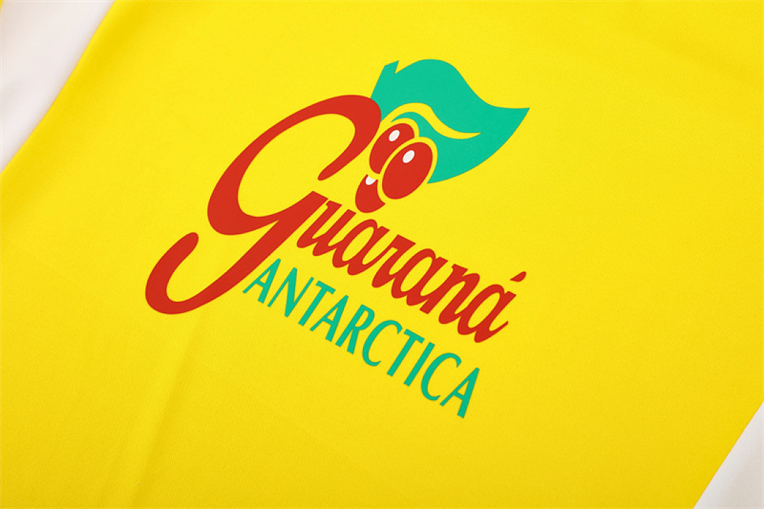 2002 retro Brazil yellow adult man tracksuit Training top best soccer football jerseys half zipper