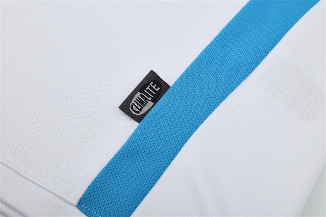 2003 04 Real Madrid retro White adult man tracksuit Training top best soccer football jerseys half zipper