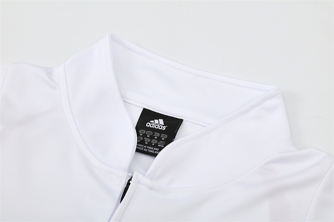2003 04 AC Milan retro White adult man tracksuit Training top best soccer football jerseys half zipper