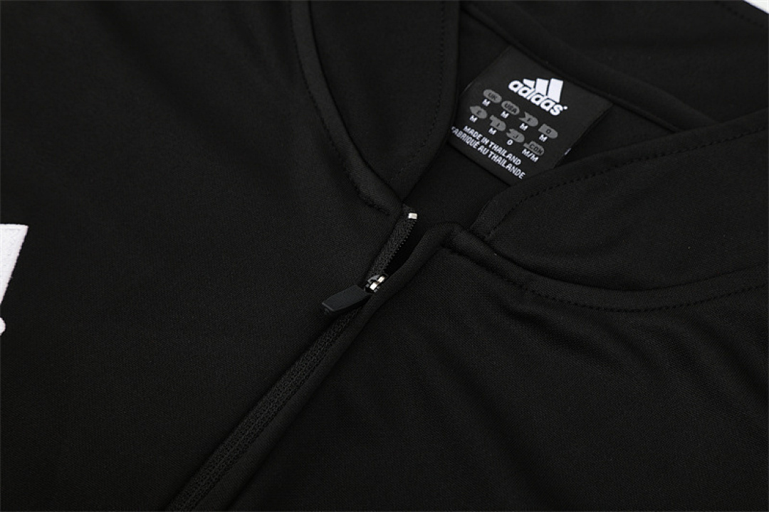 2003 04 AC Milan retro black adult man tracksuit Training top best soccer football jerseys half zipper