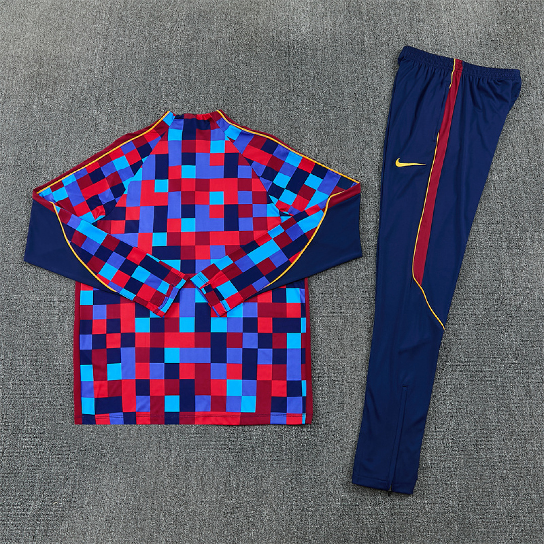 2026 2027 Barcelona adult and kids tracksuit soccer jersey Camouflage