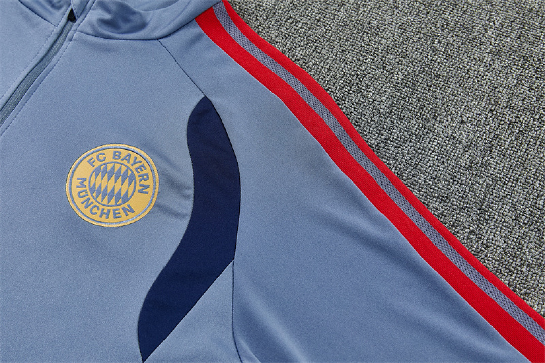 2026 2027 Bayern adult and kids tracksuit soccer jersey Dark gray