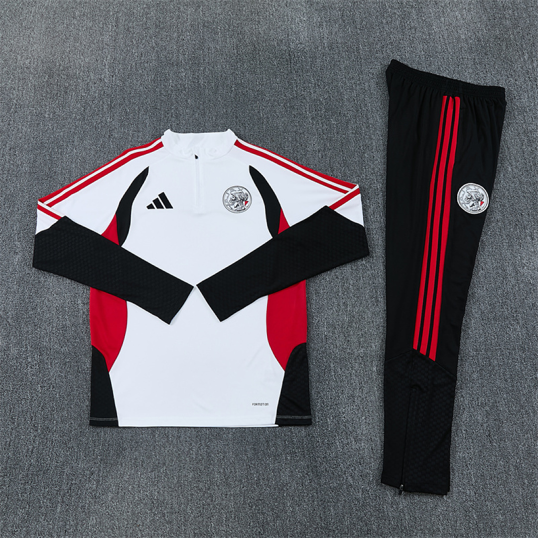 2026 2027 Ajax adult and kids tracksuit soccer jersey White
