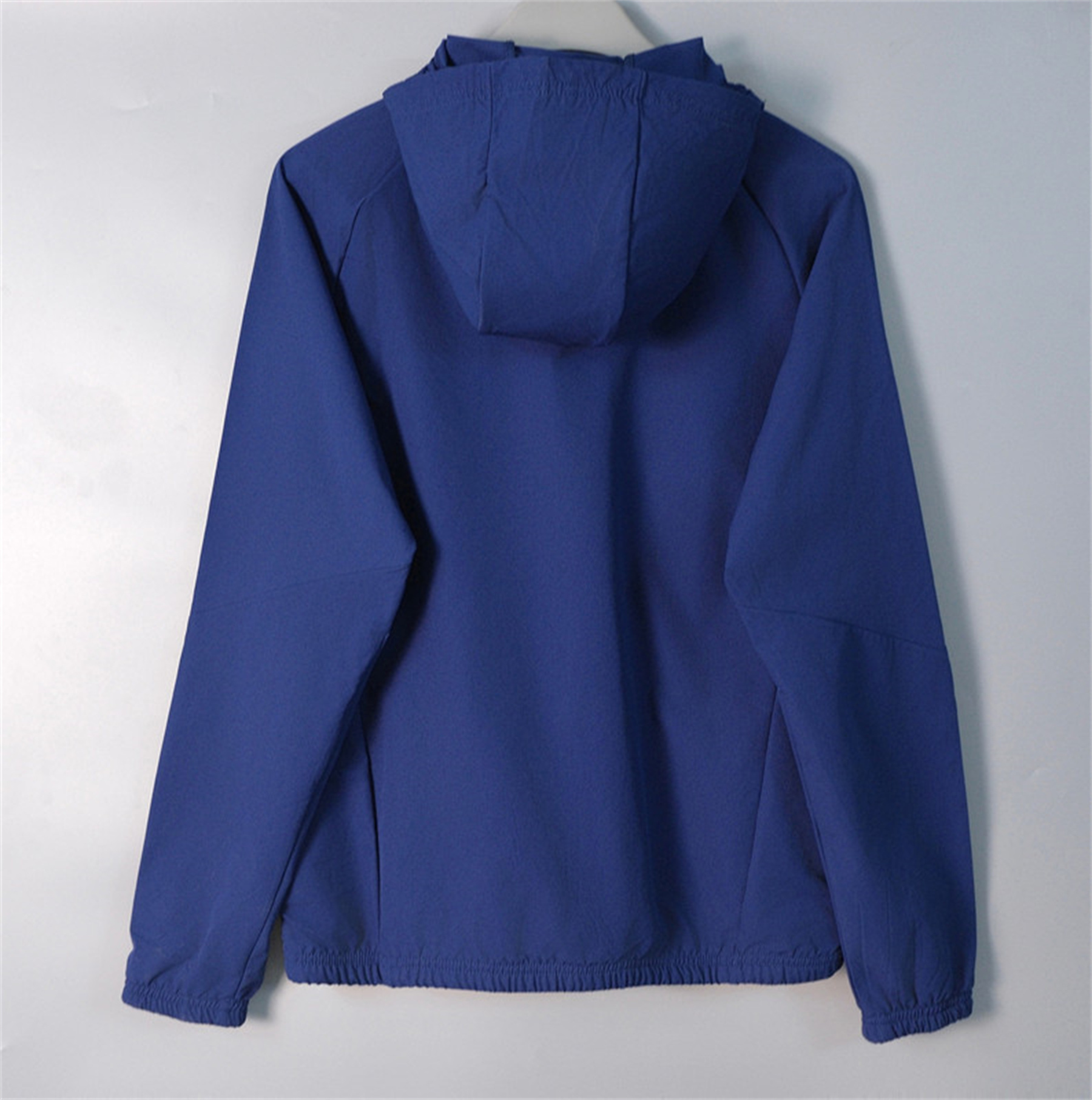 2026 2027 Real Madrid  windbreaker Hooded jacket soccer jersey Royal blue