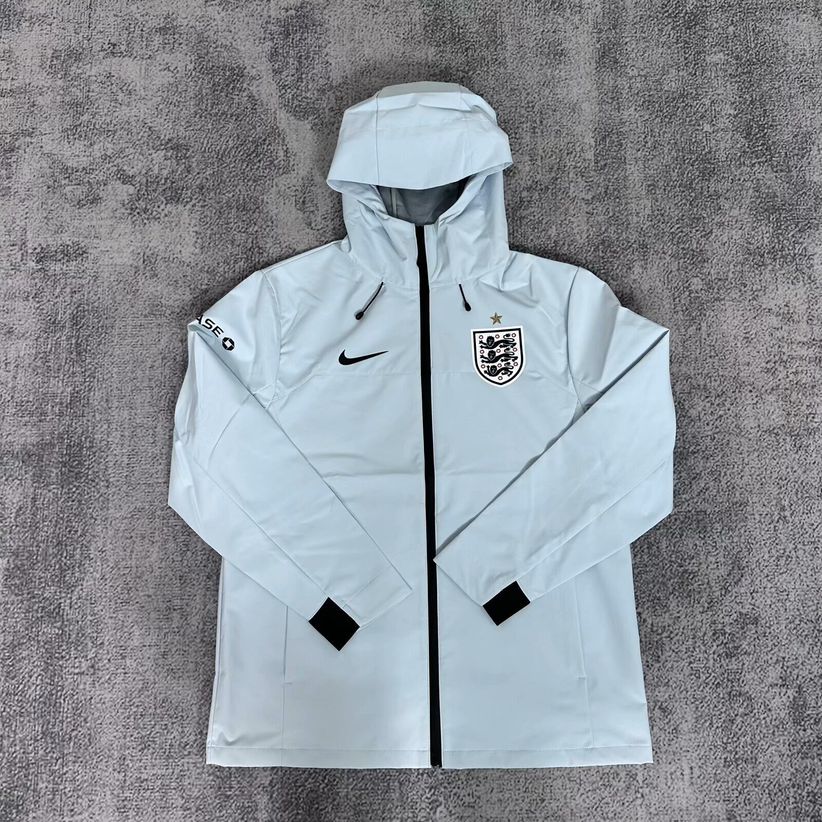 2026 2027 England Shell jacket soccer jersey Light blue