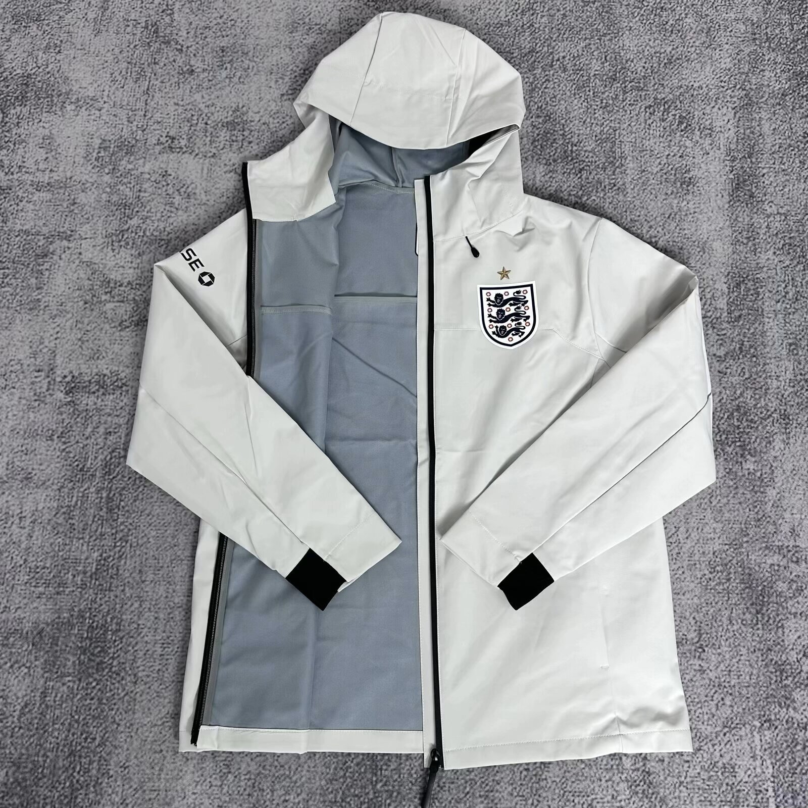 2026 2027 England Shell jacket soccer jersey Light blue