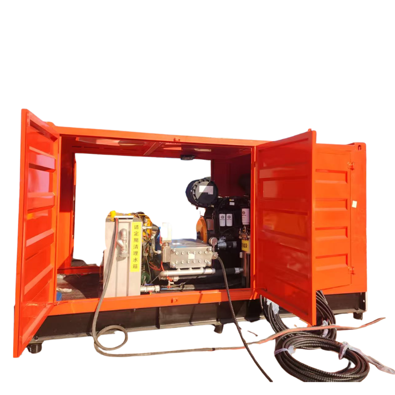 Ultra-high pressure cleaning machine
