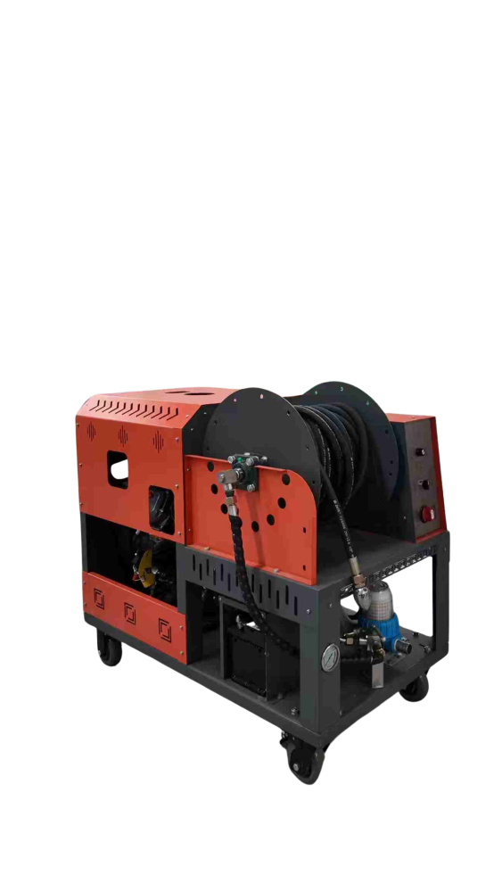 sewer cleaning machine