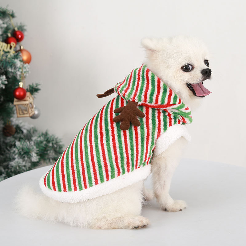 Christmas reindeer pet costume