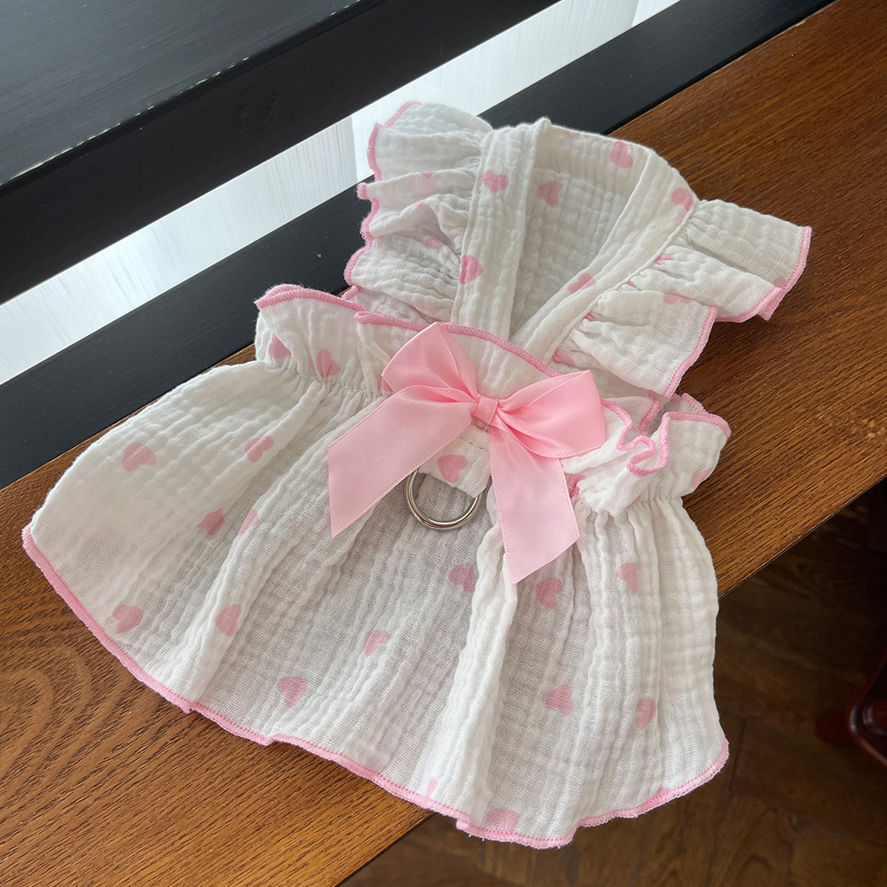 Spring and summer pet dresses