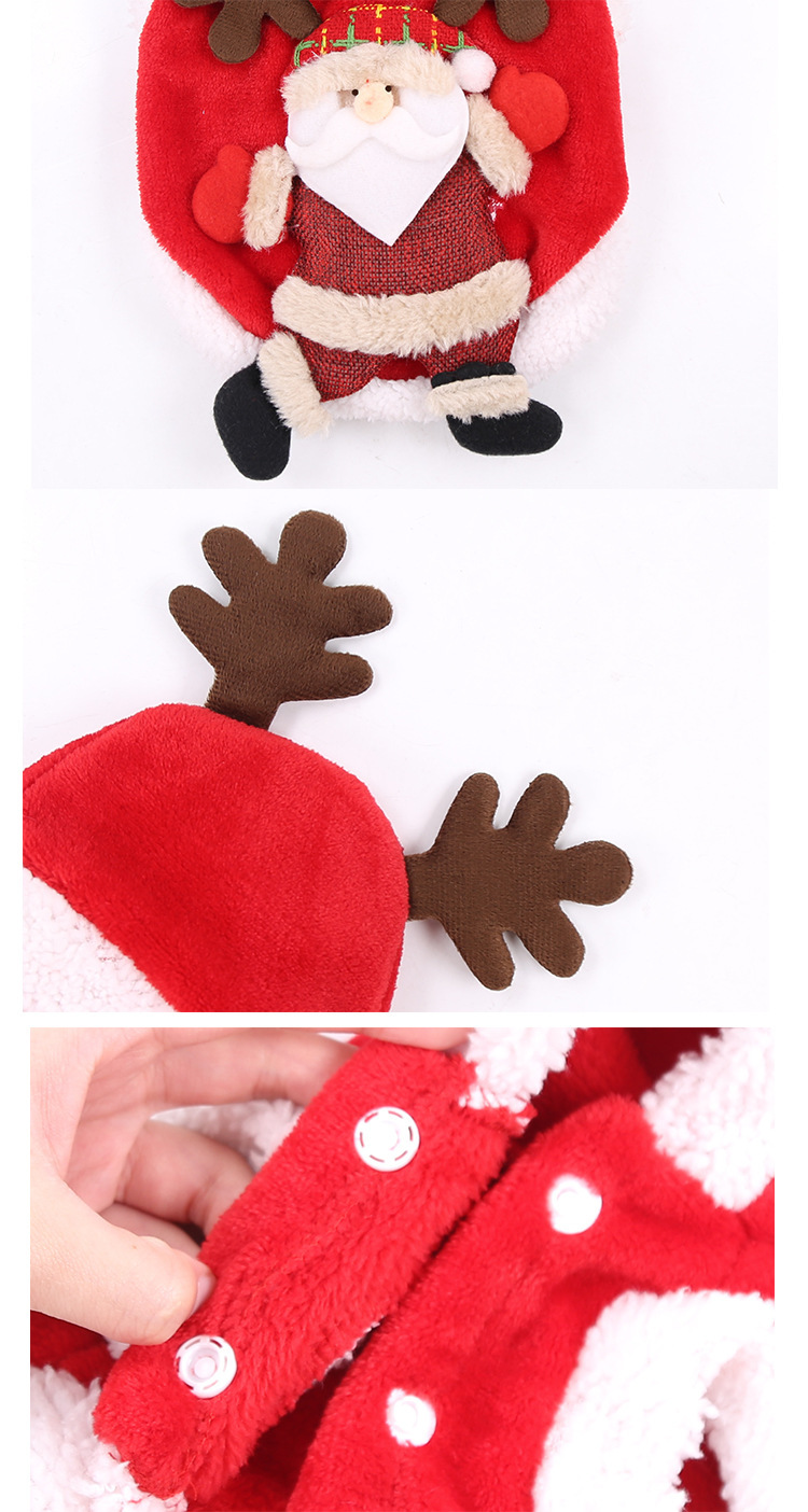 Christmas reindeer pet costume