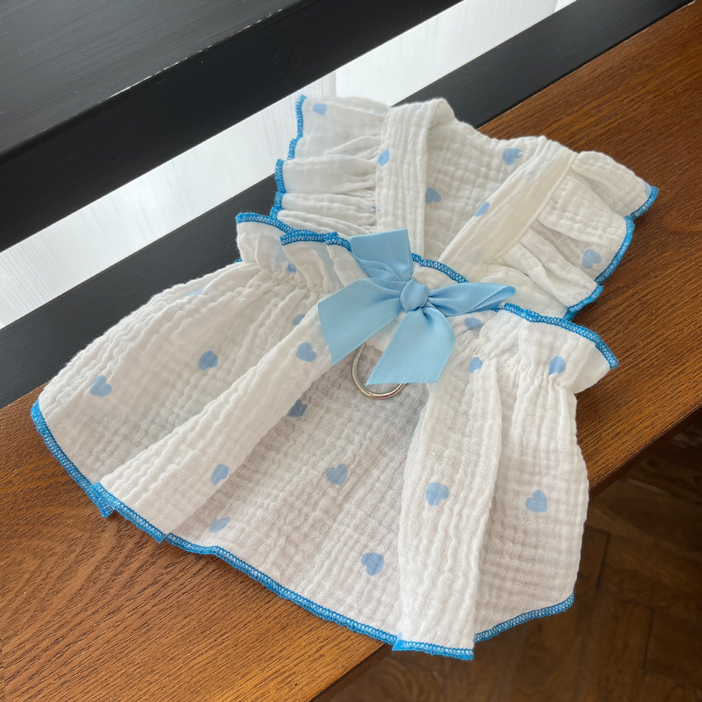 Spring and summer pet dresses