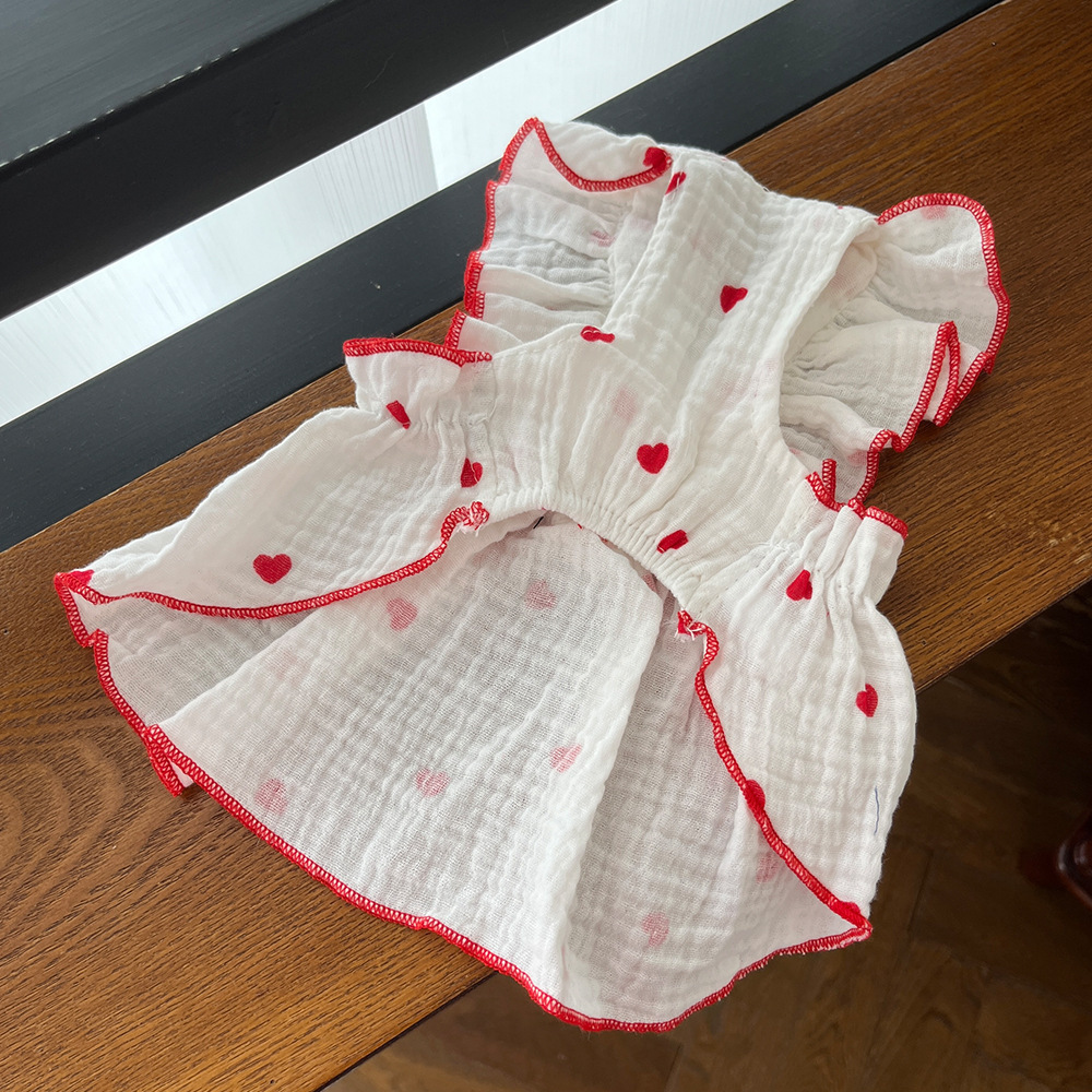 Spring and summer pet dresses