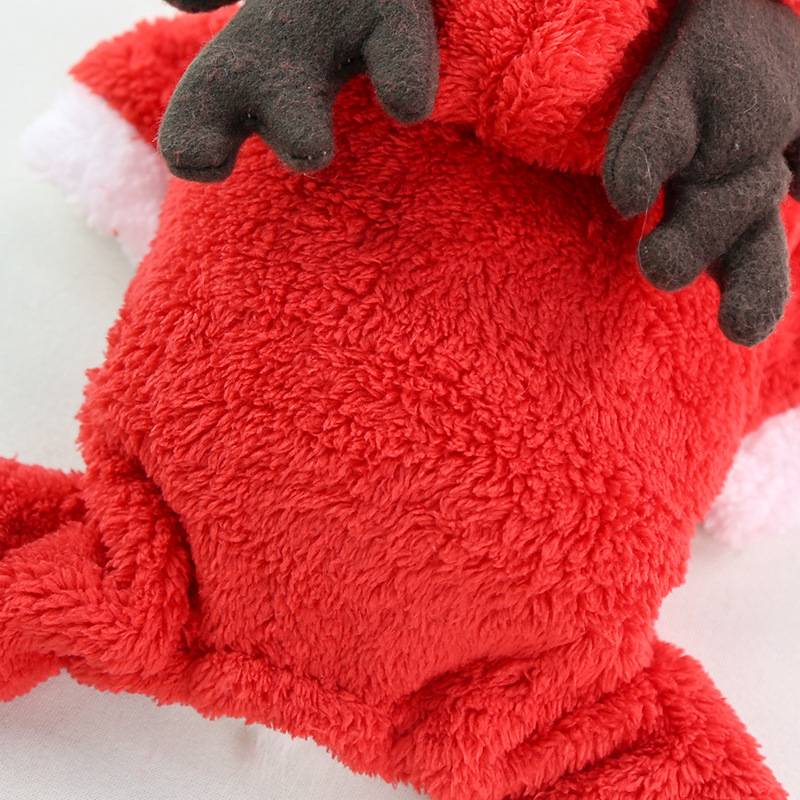 Christmas reindeer pet costume