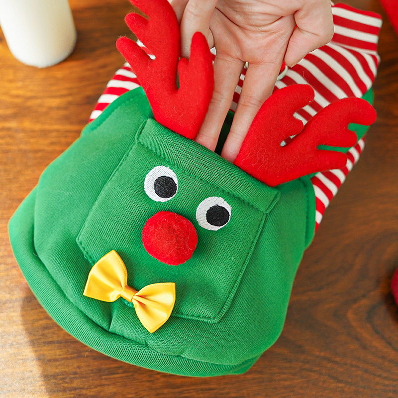 Christmas reindeer pet costume
