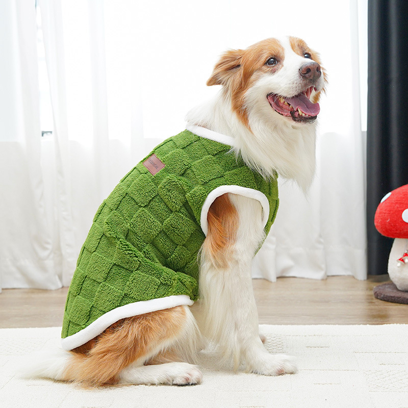 Autumn and winter fleece pets sweater