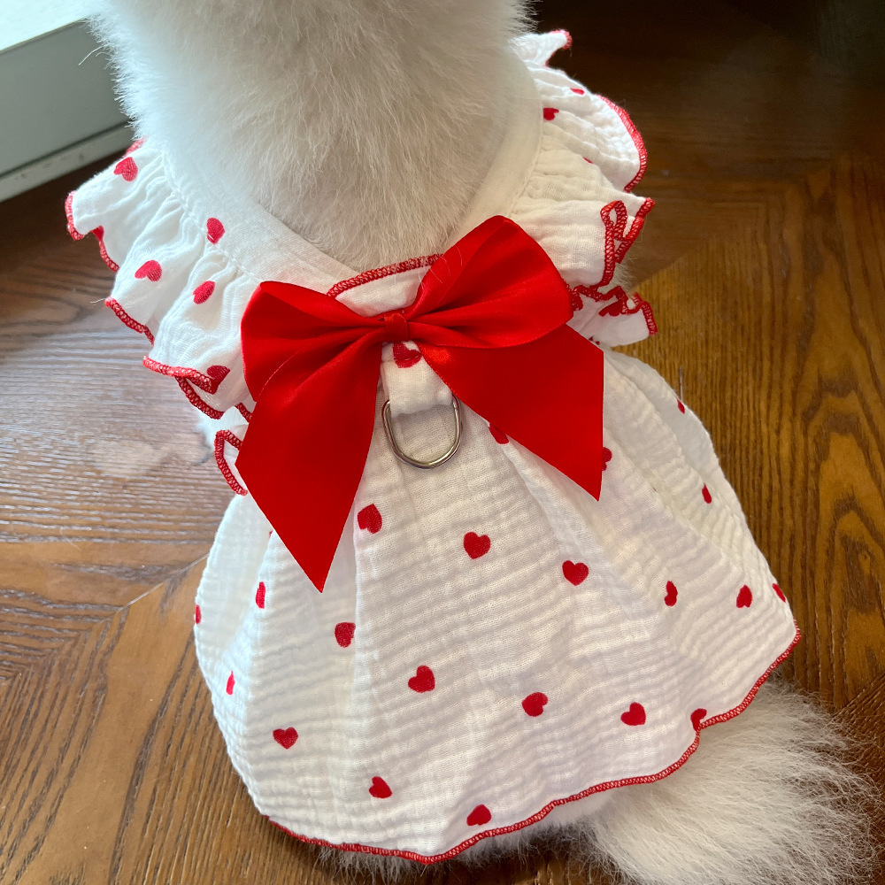 Spring and summer pet dresses