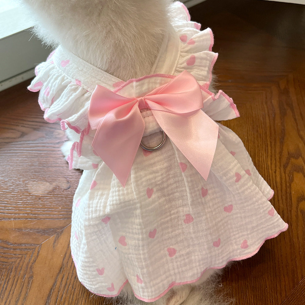 Spring and summer pet dresses