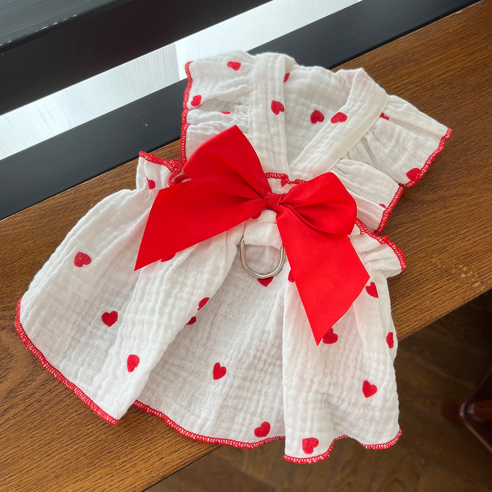 Spring and summer pet dresses