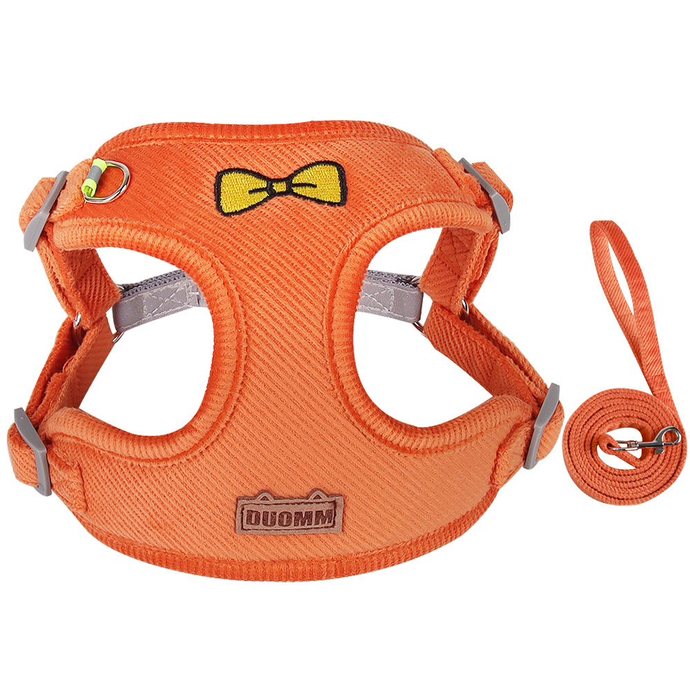 Reflective Dog Harness/ Adjustable Leash Set