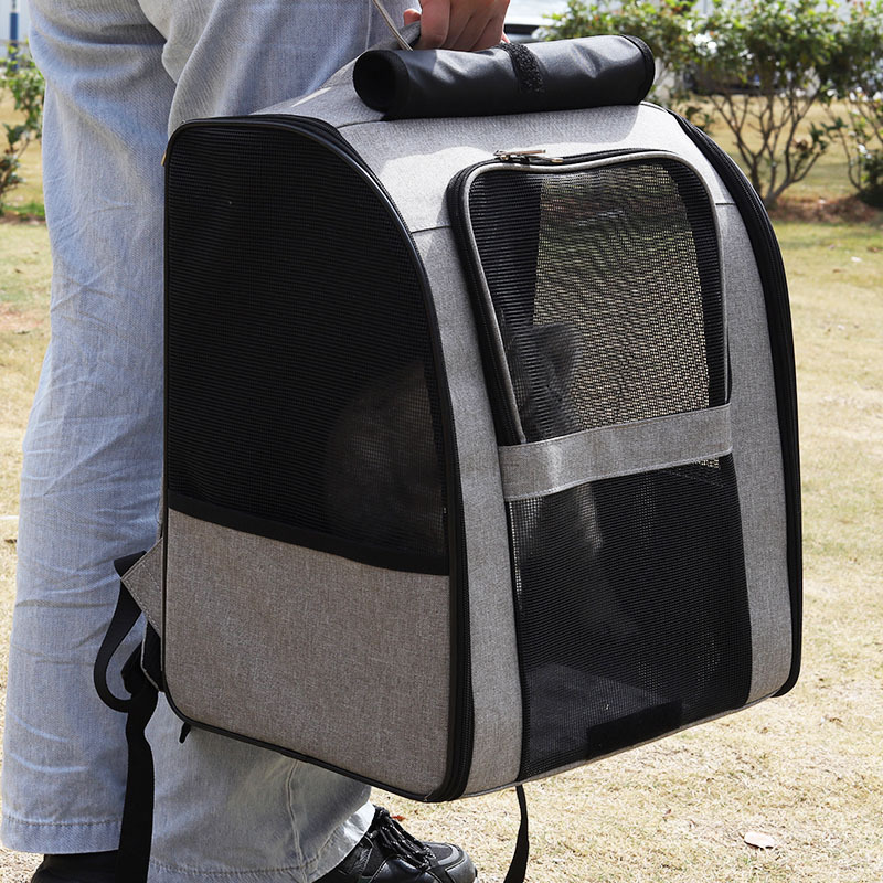 Portable outdoor pet backpack