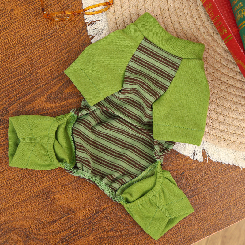 Bunny-Ear Soft Cotton Velvet Hooded Pet Outfit
