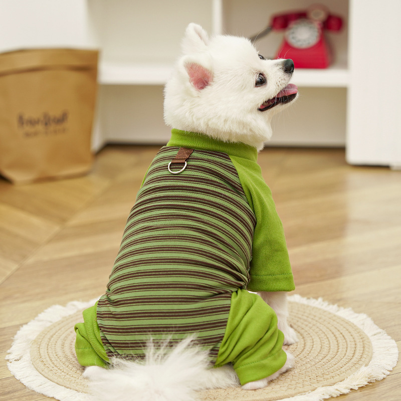 Bunny-Ear Soft Cotton Velvet Hooded Pet Outfit