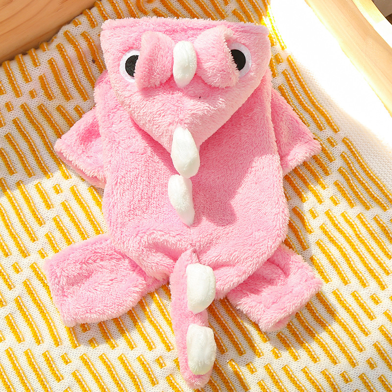 Dinosaur pet hoodie