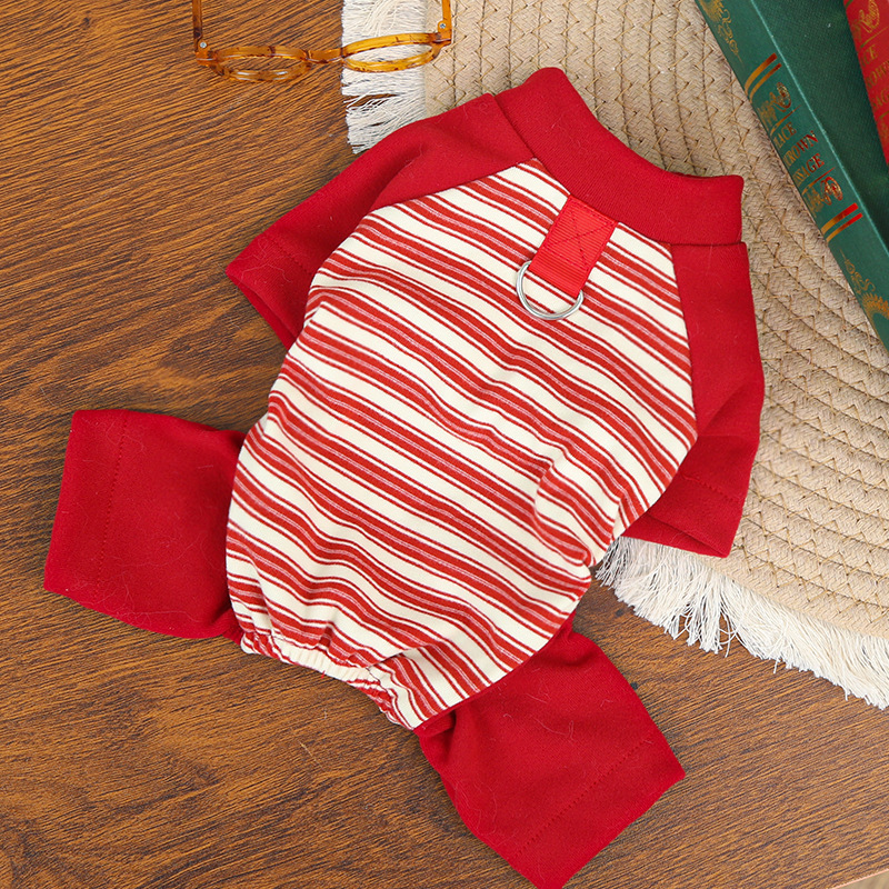 Bunny-Ear Soft Cotton Velvet Hooded Pet Outfit