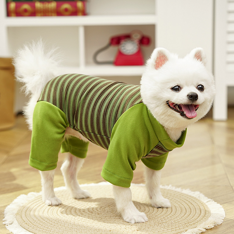 Bunny-Ear Soft Cotton Velvet Hooded Pet Outfit