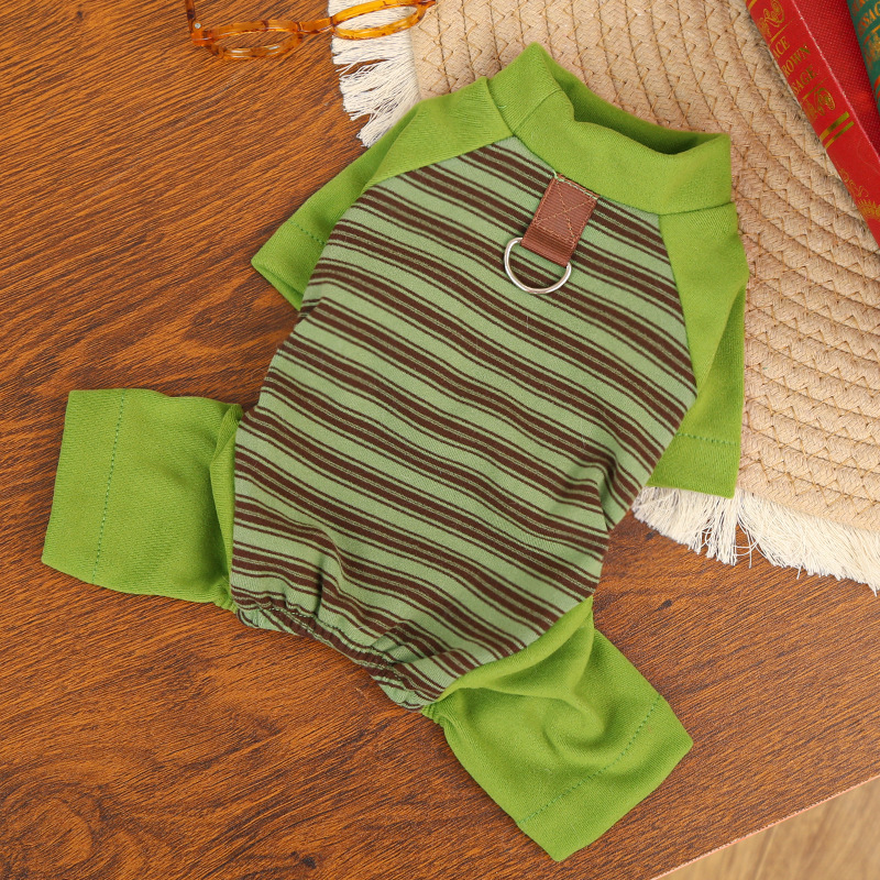 Bunny-Ear Soft Cotton Velvet Hooded Pet Outfit