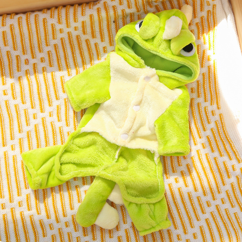Dinosaur pet hoodie