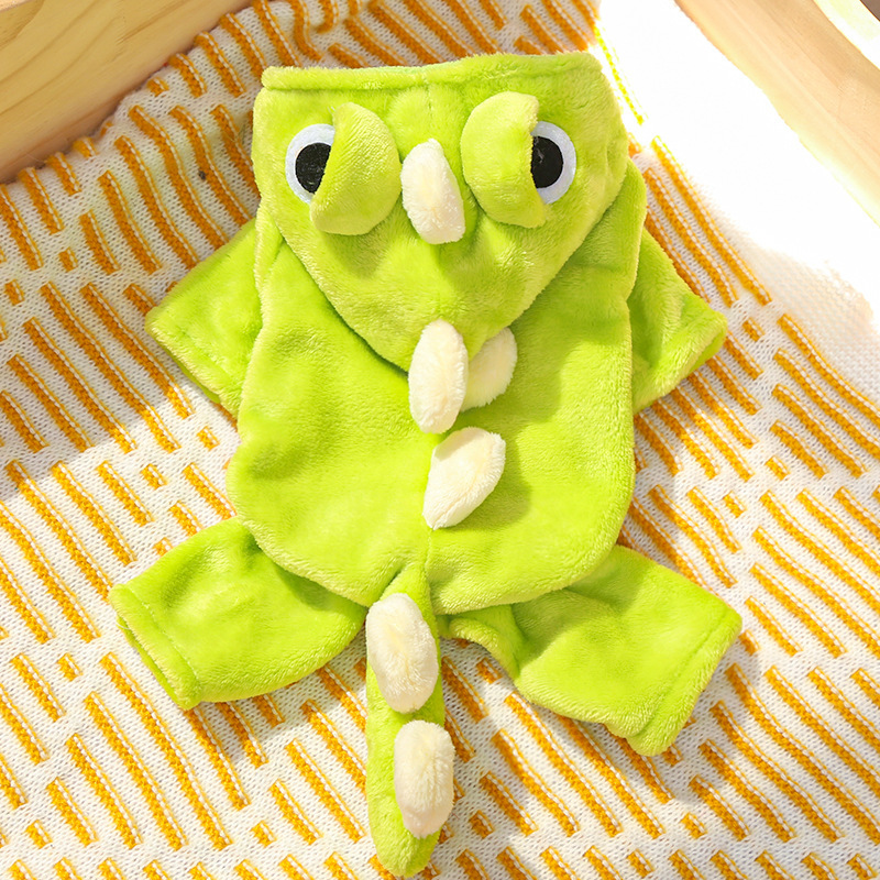 Dinosaur pet hoodie