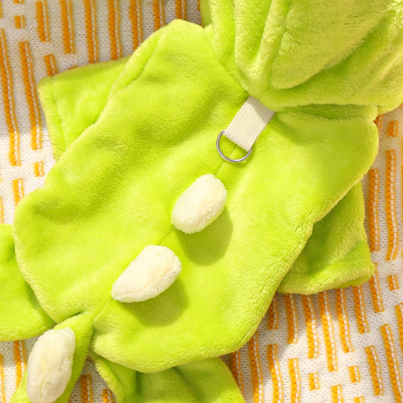 Dinosaur pet hoodie