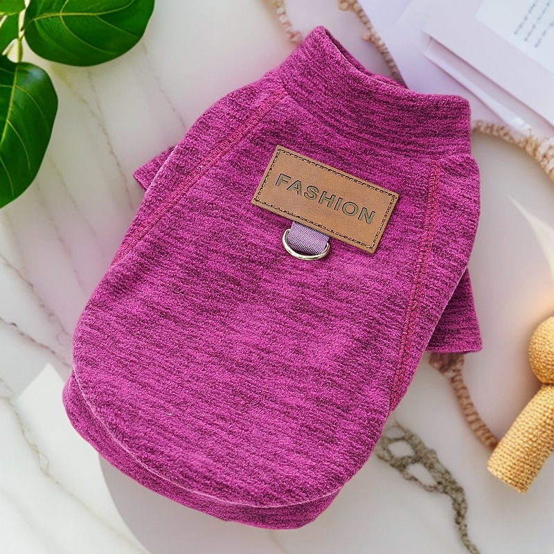 Fleece-lined Pet Sweatshirt