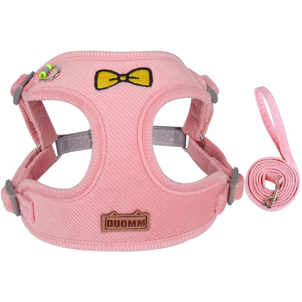Reflective Dog Harness/ Adjustable Leash Set