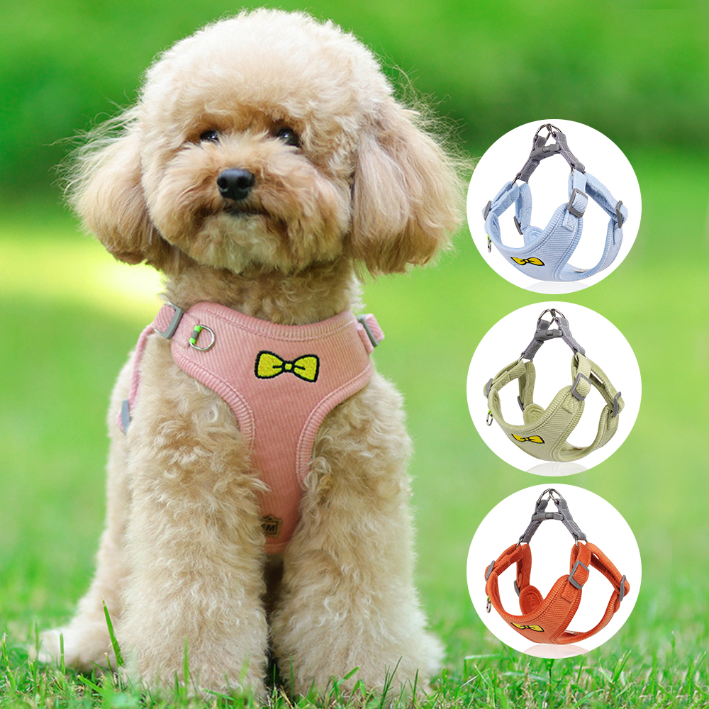 Reflective Dog Harness/ Adjustable Leash Set