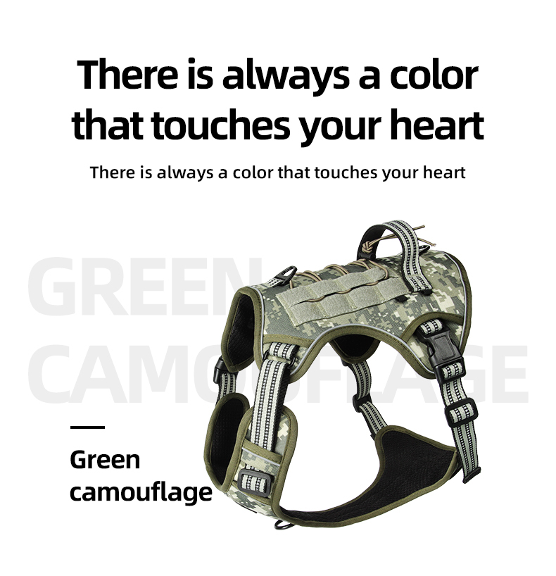 Large dog tactical harness / leash