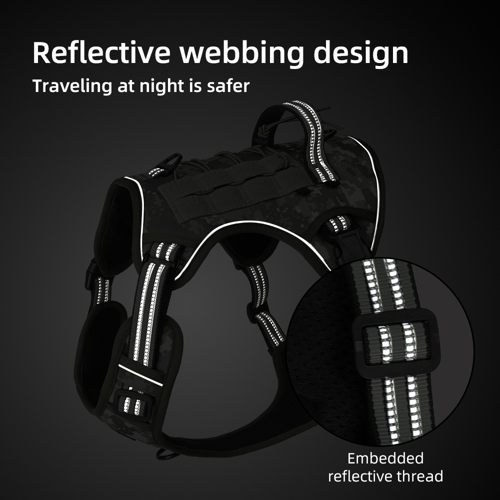 Large dog tactical harness / leash