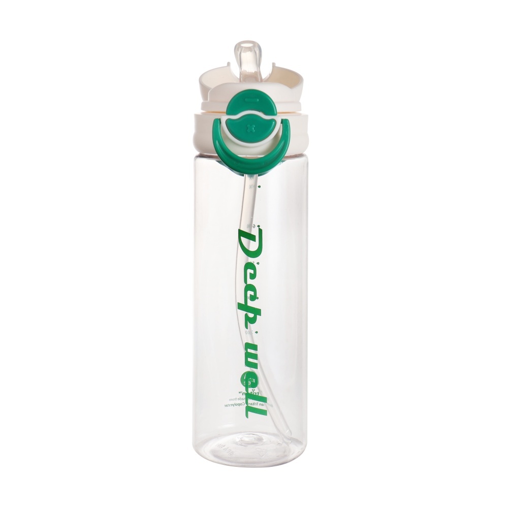 Custom logo Portable Tritan  Outdoor  Water Bottle Dual Drinking Large Capacity 800ML,EKO-VESS by Jiuhang Plastic Mold Co.,Ltd,Custom logo Outdoor Portable Tritan Water Bottle Dual Drinking Design Large Capacity With Carry Handle 800ML