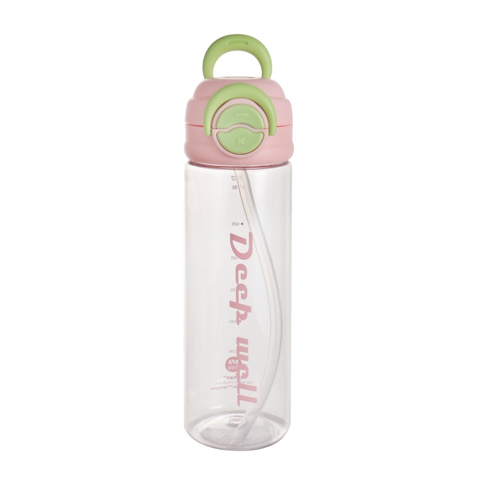 Factory Wholesale Tritan Water Bottle BPA Free Dual Use Flip up Straw Lid Outdoor Bottle With Custom Logo,EKO-VESS by Jiuhang Plastic Mold Co.,Ltd,Wholesale Tritan Water Bottle,BPA Free Straw water Bottle.